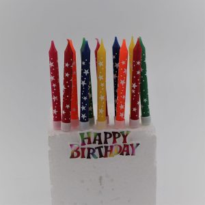 נרות ג'מבו צבעוניות