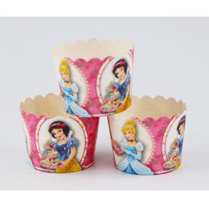 עטרות קרטון לקאפקייק נסיכות דיסני