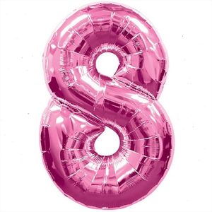 בלון סיפרה 8" ורוד פוקסיה