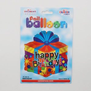 בלון מתנה, HAPPY BIRTHDAY