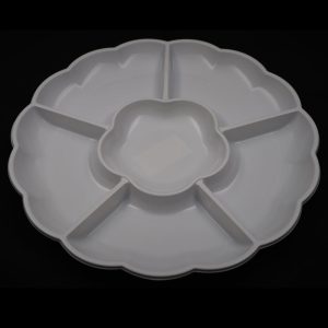 מגש פרח מחולק