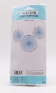 קישוט מאוורר נייר